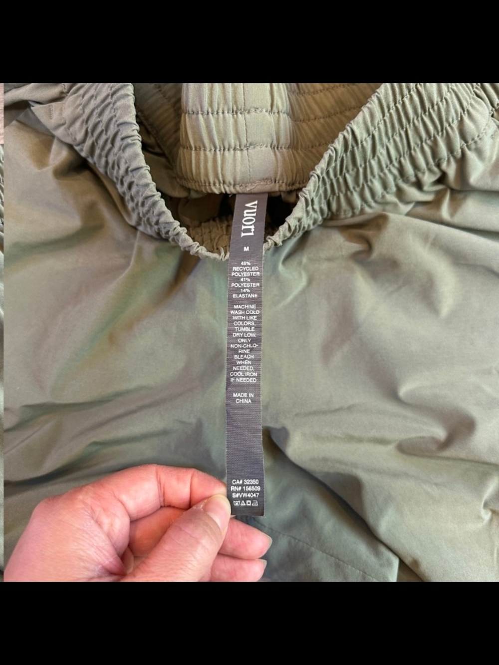 Vuori Villa Wideleg Pants Green Medium - Picture 5 of 9
